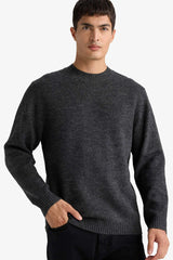 Relax Fit Crew Neck Knitwear Pullover