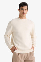 Relax Fit Crew Neck Knitwear Pullover
