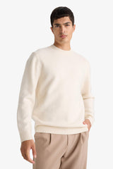 Relax Fit Crew Neck Knitwear Pullover