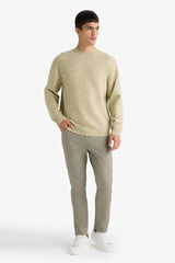 Relax Fit Crew Neck Knitwear Pullover