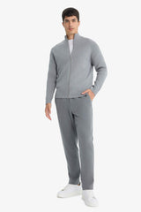 Standard Fit Half Turtleneck Knitwear Cardigan