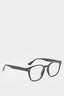 Unisex Blue Lens Black Frame Reading Glasses