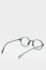 Unisex Blue Lens Green Framed Reading Glasses