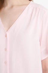 Regular Fit V-Neck Short Sleeve Shirt