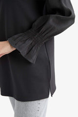 Regular Fit Crew Neck Long Sleeve Tunic