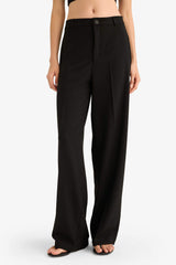 Straight Fit Fleto Pocket Normal Waist Standard Length Trousers