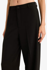 Straight Fit Fleto Pocket Normal Waist Standard Length Trousers