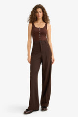 Straight Fit Fleto Pocket Normal Waist Standard Length Trousers