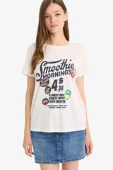 Cool Regular Fit Crew Neck Printed Short Sleeve T-Shirt