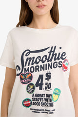 Cool Regular Fit Crew Neck Printed Short Sleeve T-Shirt