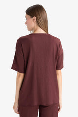 Regular Fit Crew Neck Short Sleeve T-Shirt