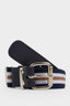 Rectangular Buckle Everyday Belt For Boys