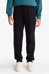 Boys Two-Piece Set: Half-Zip Printed Sweatshirt and Sweatpants