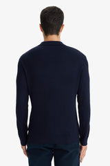 Regular fit polo pullover