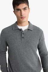 Standard Fit Polo Neck Knitwear Sweater