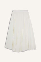 Afra x DeFacto A-Line Normal Waist Lined Poplin Maxi Skirt