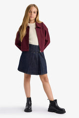 Girls Pleated School Skirt