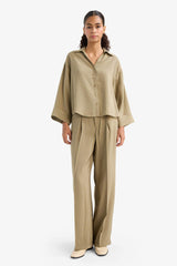 Wide Leg High Waist Wide Leg Modal Pants