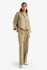 Wide Leg High Waist Wide Leg Modal Pants