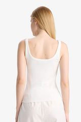 Cool Fitted Rib Tank Top