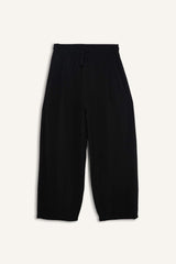 Barrel Fit Wide Straight Leg Pocket Trousers