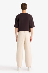 100% Cotton Tapered Wide Leg Fit Wide Leg Jeans