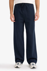 Wide Leg Sweatpants with Drawstring Waist