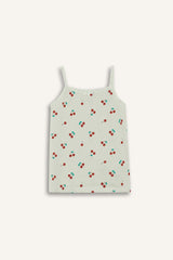 Girls Fruit Patterned 2-Pack Undershirt