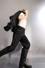 Girl's Wide Leg Jeans