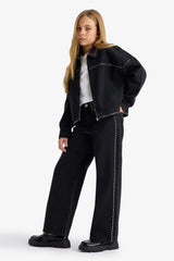 Girl's Wide Leg Jeans