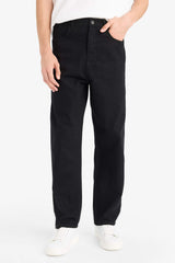 100% Cotton Baggy Fit Wide Leg Jeans