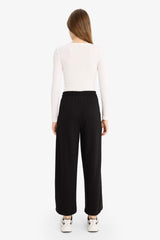 Cool Barrel Fit Thick Fabric Trousers
