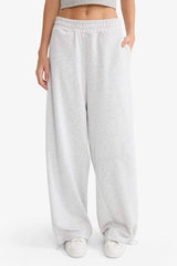 Cool Barrel Fit Elastic Waist Wide Leg Sweatpants