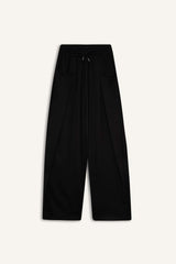 Cool Barrel Fit Wide Leg Sweatpants with Tie Waist
