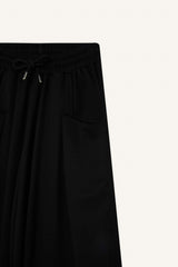 Cool Barrel Fit Wide Leg Sweatpants with Tie Waist