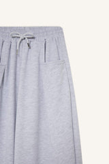 Cool Barrel Fit Wide Leg Sweatpants with Tie Waist