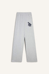 Cool Wide Leg Elastic Waist Printed Sweatpants