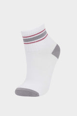 Girls 3-Pack Cotton Ankle Socks