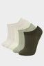 Girls 5-Pack Cotton Ankle Socks