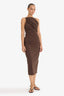 Bodycon Body-Hugging Bengaline Sleeveless Dress