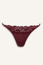 Satin Lace Detail Slip Panty