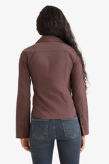 Fitted Poplin Long-Sleeve Shirt