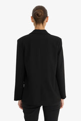 Regular Fit Buttoned Blazer Jacket