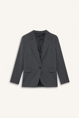 Regular Fit Buttoned Blazer Jacket