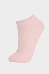 Girls 5-Pack Cotton Ankle Socks