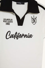 Cool Fitted Printed Rib Short Sleeve T-Shirt