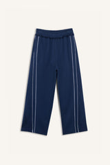 Elastic Waist Wide Leg Sweatpants