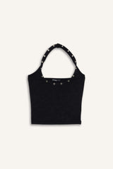 Fitted Halter Neck Tank Top