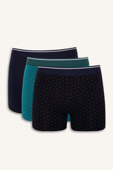 Regular Fit Polka Dot 3-Pack Boxer Shorts