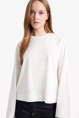 Regular Fit Crew Neck Long Sleeve T-Shirt Tunic
